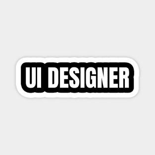 UI Designer - Simple Bold Text Magnet