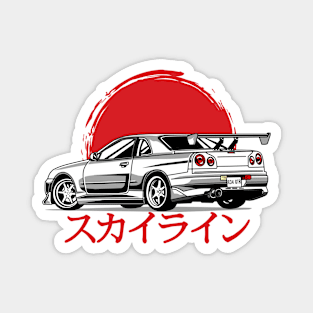 NISSAN GTR R34 Magnet