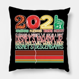 Cardboard Playhouse 2021 Season Pillow