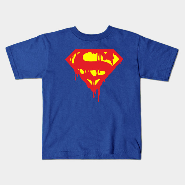 death of superman t shirt