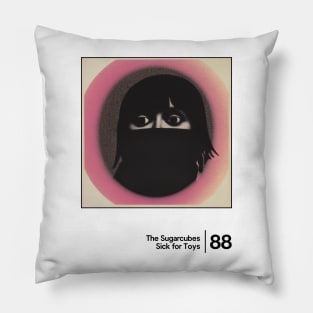 Sick for Toys - Minimal Style Graphic Artwork Design Pillow