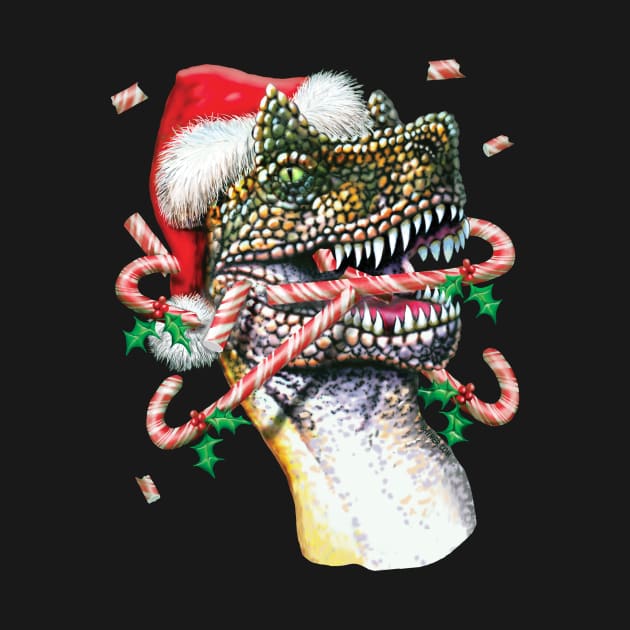 Dinosaur Christmas by bhymer
