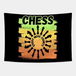 Chess - Every move counts Tapestry