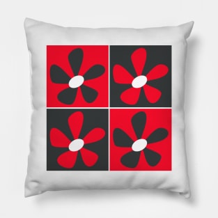 Red Flower Pillow