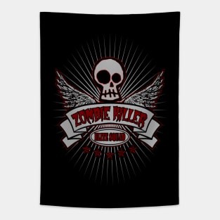 Zombie Killer Elite Squad Tapestry