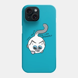 Hungry Circle Cat Phone Case