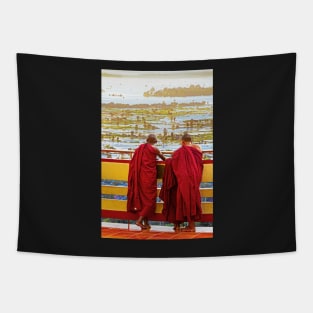 Monks View. Tapestry