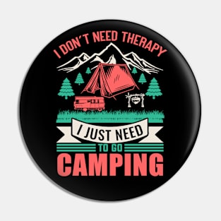 Camping Pin