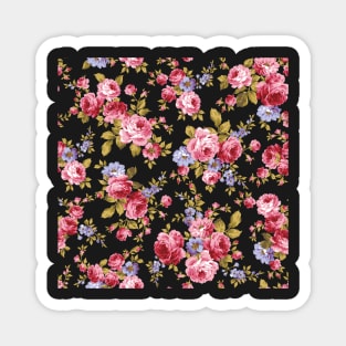 Roses Floral Pattern Magnet