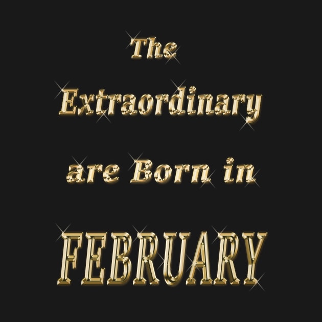 Extraordinary people were born in February by Dandoun