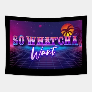 So What'cha Want Summer Tapestry