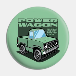 Light Green - Power Wagon Pin