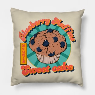 Blueberry Muffins Pillow