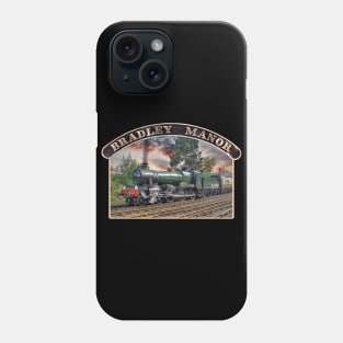 GWR Bradley Manor and Nameplate Phone Case