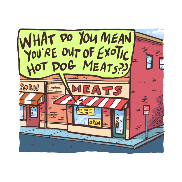 Exotic meats by neilkohney