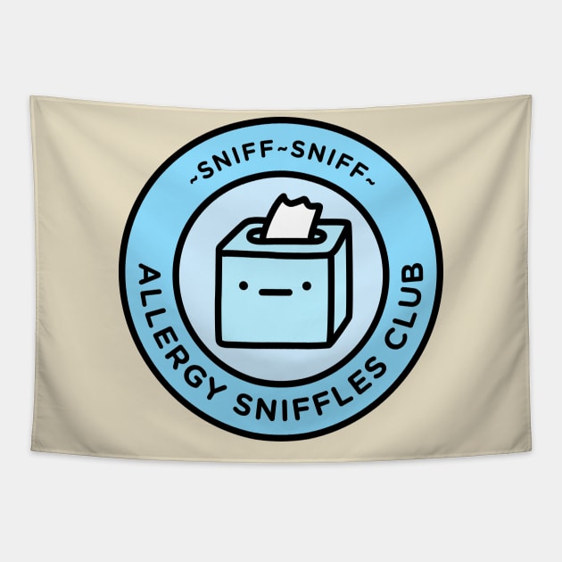 Allergy sniffles club Tapestry by Robot Dance Battle