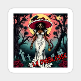 LA DIABLESSE / JABLESSE – FULL COLOUR – FETERS AND LIMERS – CARIBBEAN FOLKLORE EVENT DJ GEAR Magnet