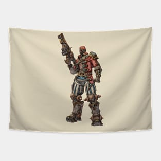 Overwatch Baptiste Buccaneer Sketch Tapestry