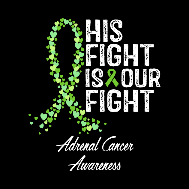 His Fight Is Our Fight Adrenal Cancer Awareness by RW