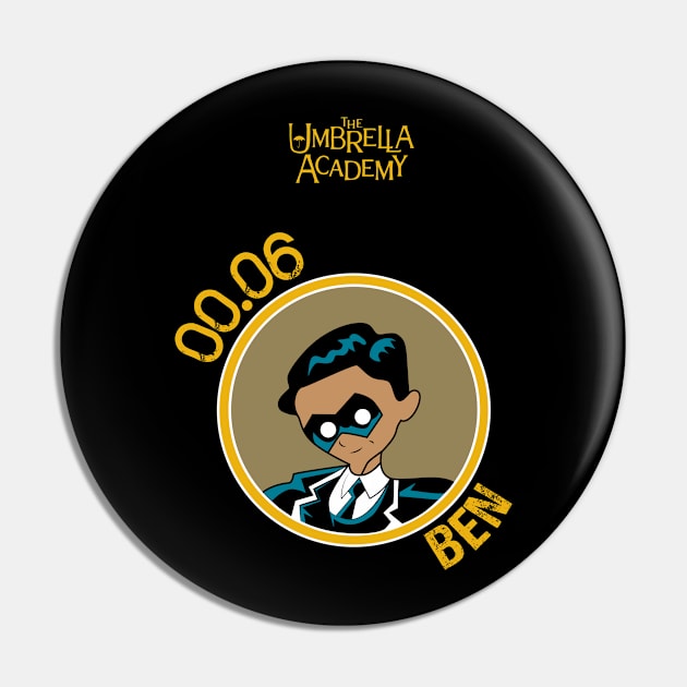 UMBRELLA ACADEMY: BEN CARTOON Pin by FunGangStore