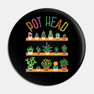 Plant Lover and Gardener Pin