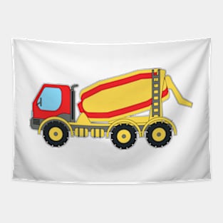 concrete mixer Tapestry