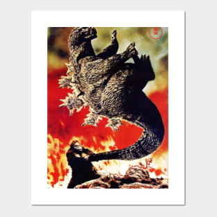 Carteles Y Impresion Artistica King Kong Vs Godzilla Teepublic Mx