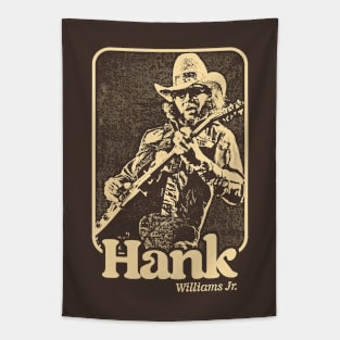 Hank Williams Jr // Retro Vintage Style Tapestry