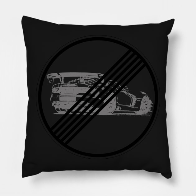 no speed limit Pillow by hottehue