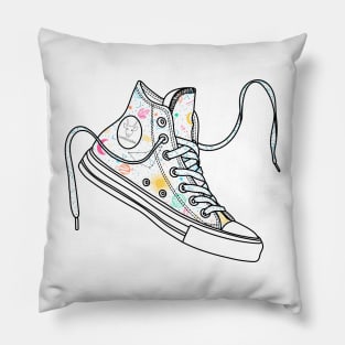 Capricorn high tops - Pastel colours Pillow