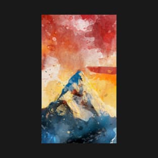 Mountain watercolor T-Shirt