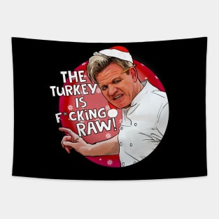 Happy Gordon Ramsay Christmas Tapestry