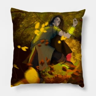 Elfo in the Wood Pillow