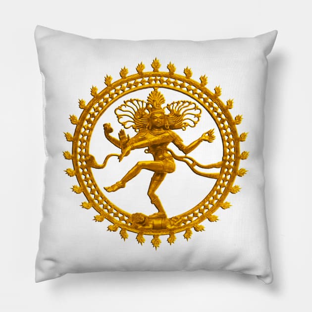 Dancing Shiva Pillow by svahha