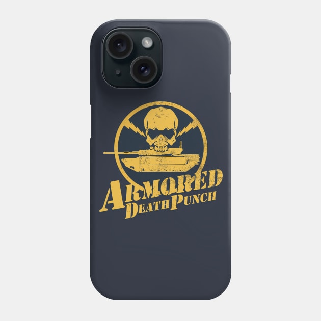 M1 Abrams - Armored Death Punch (distressed) Phone Case by TCP