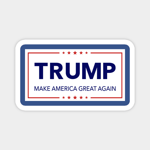 Donald Trump Magnet by orriart