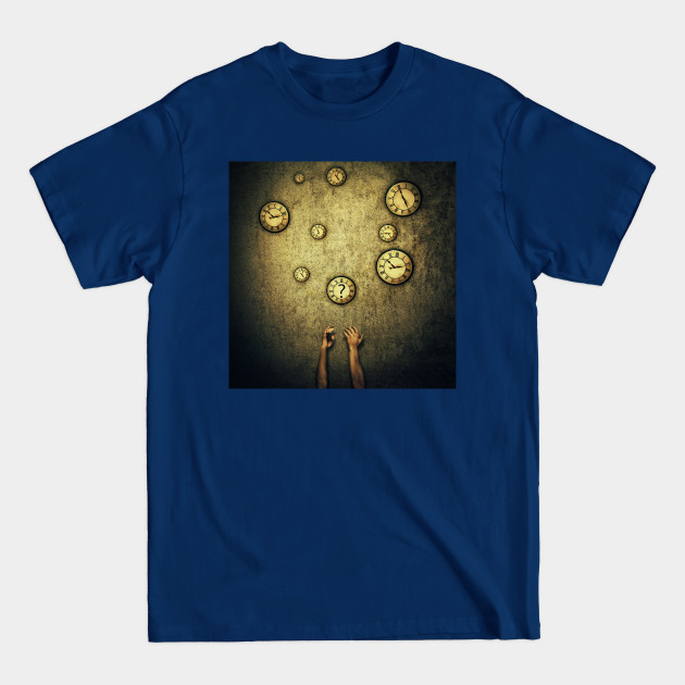 clocks juggling time - Juggling - T-Shirt