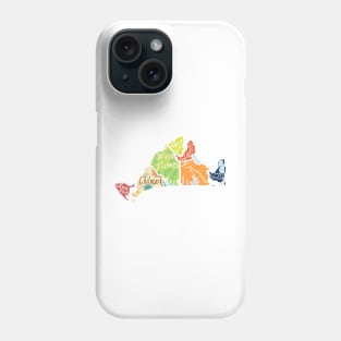 map of martha&#39;s vineyard Phone Case