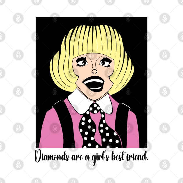 CAROL CHANNING FAN ART by cartoonistguy