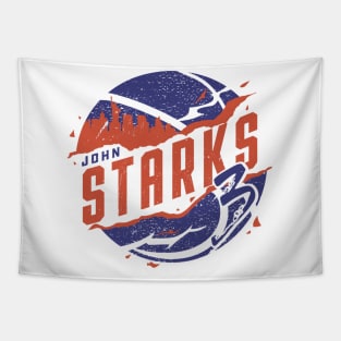 John Starks New York Skyball Tapestry