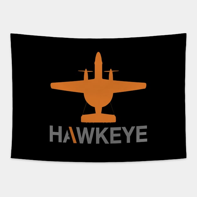 E-2 Hawkeye Tapestry by Tailgunnerstudios