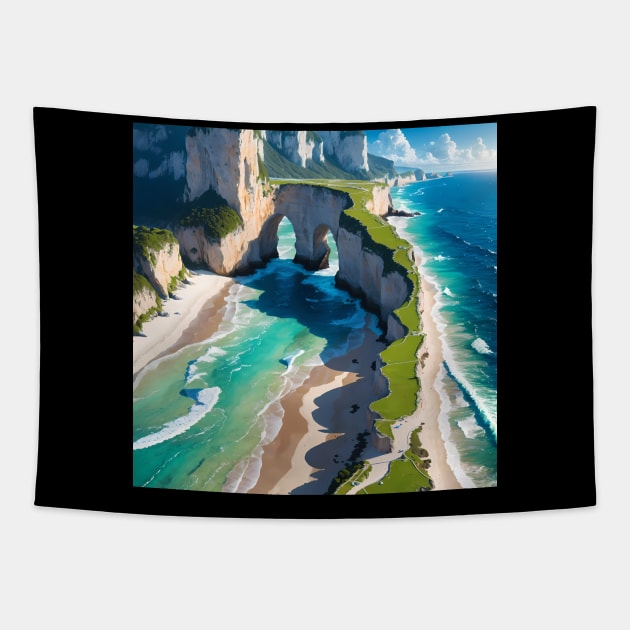 Coastal Harmony Tapestry by Shiwwa