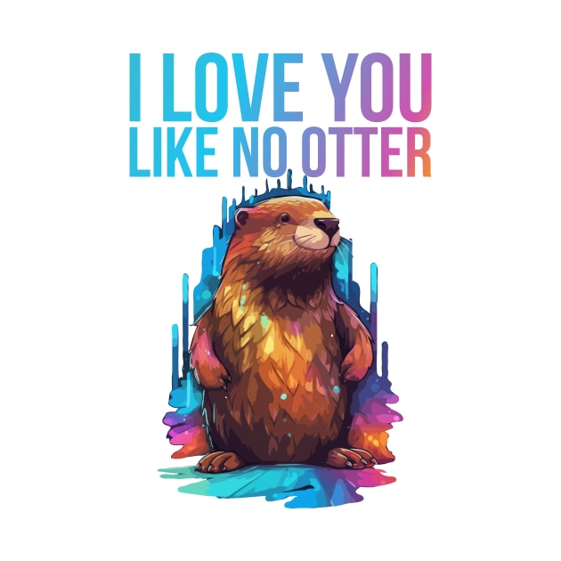 Just I Love You Like No Otter by Dmytro