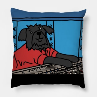 Music Producer Dog Pillow