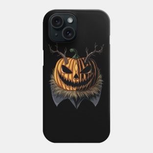 Horned Pumpkin Phone Case