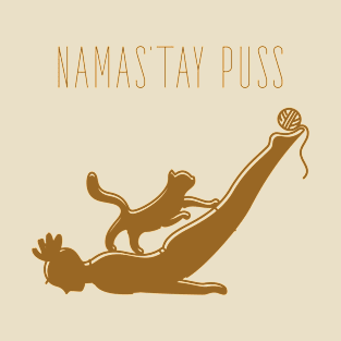 Namas’tay puss T-Shirt