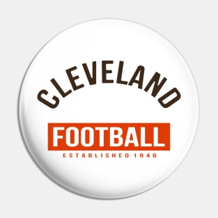 Cleveland Football Pin