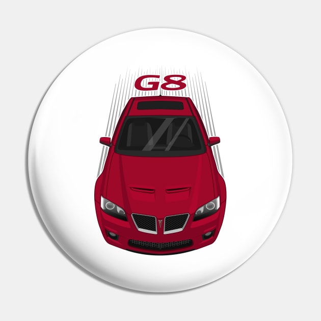 Pontiac G8 2008-2009 - Sport Passionate Red Pin by V8social