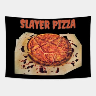 The Slayer Pentagram Pizza Tapestry