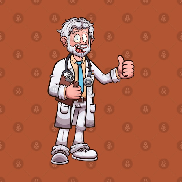 Cartoon Doctor by TheMaskedTooner